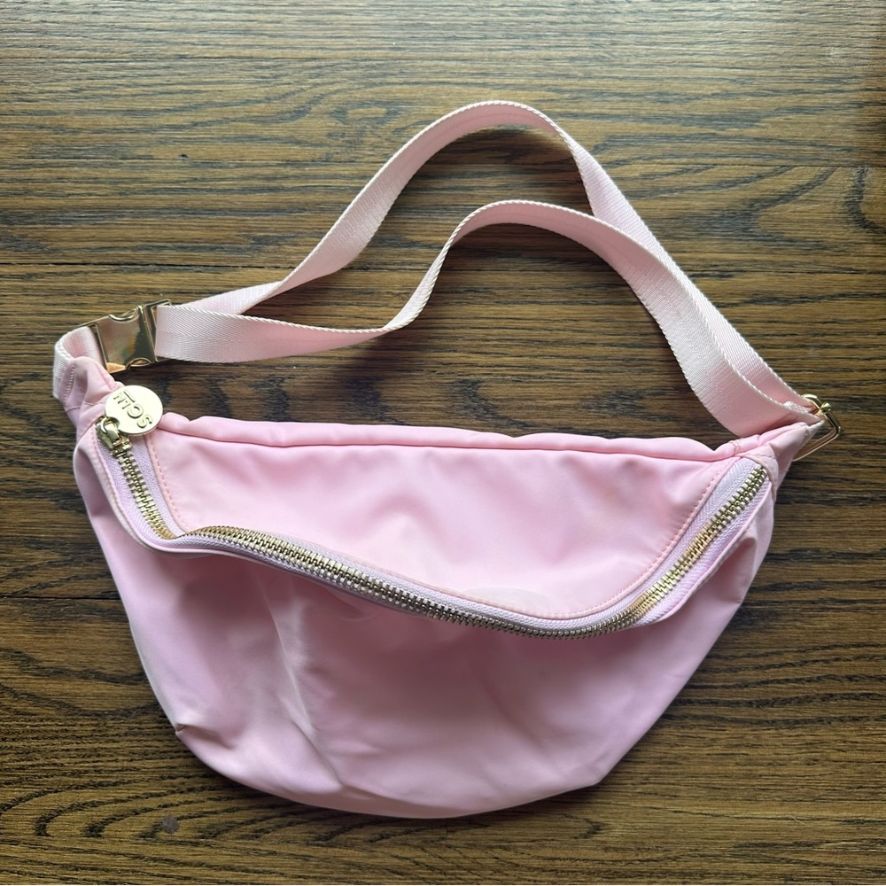 Stoney Clover Lane flamingo jumbo Fanny pack